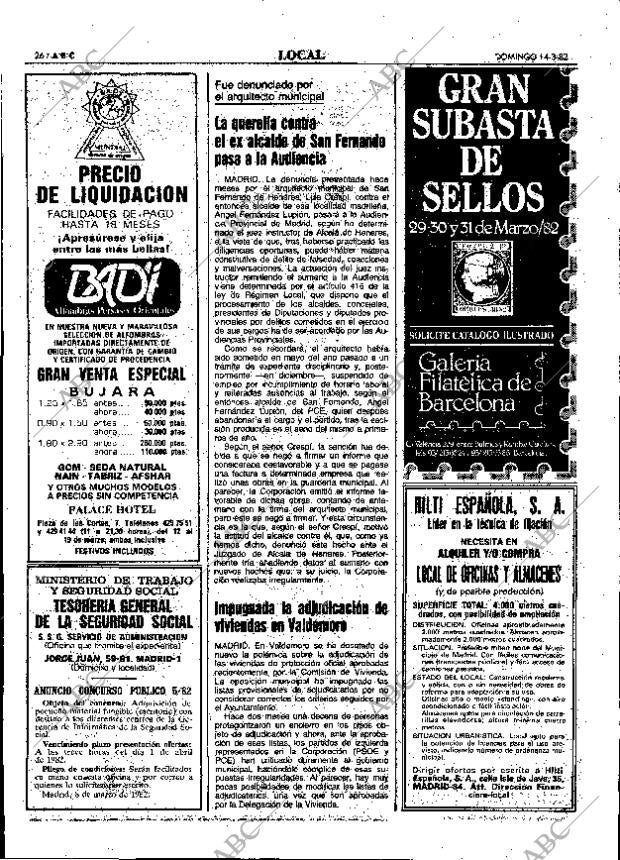 ABC MADRID 14-03-1982 página 42