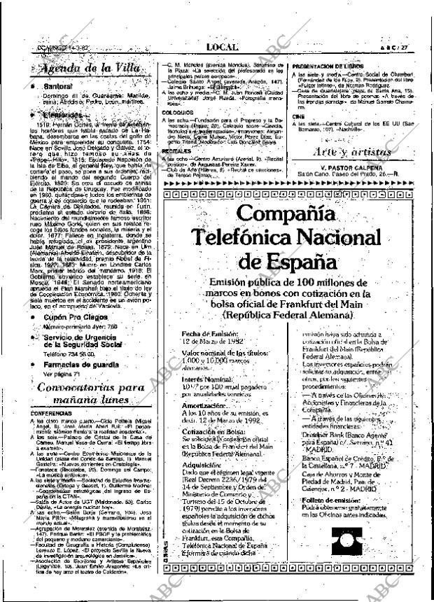 ABC MADRID 14-03-1982 página 43