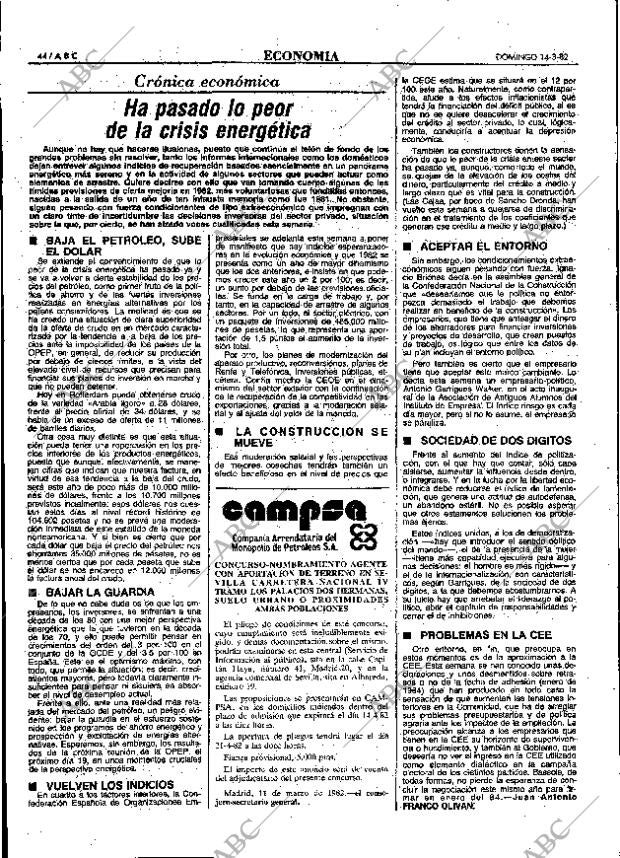 ABC MADRID 14-03-1982 página 60