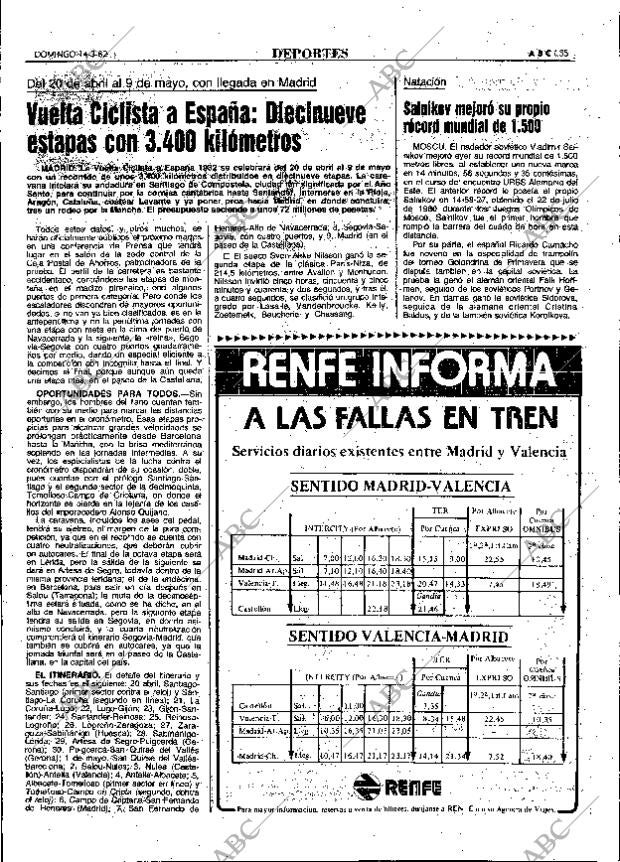 ABC MADRID 14-03-1982 página 71