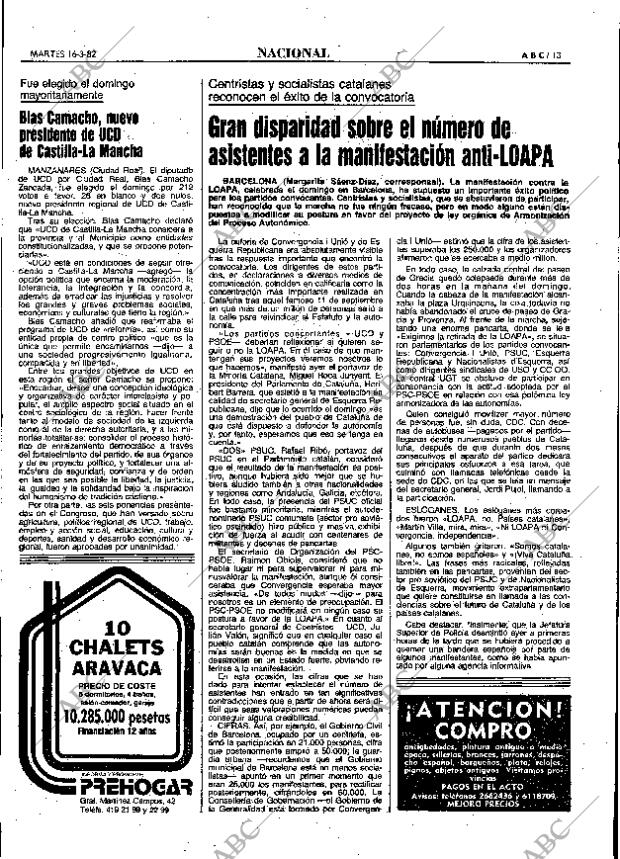 ABC MADRID 16-03-1982 página 21