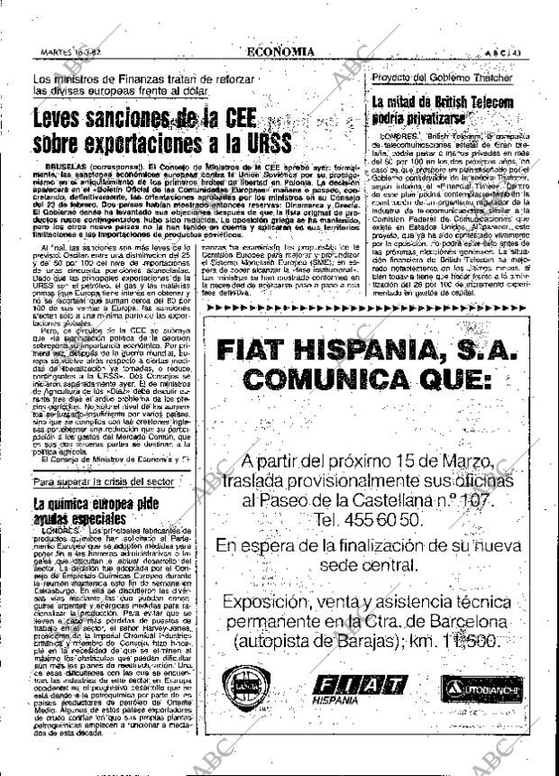 ABC MADRID 16-03-1982 página 51