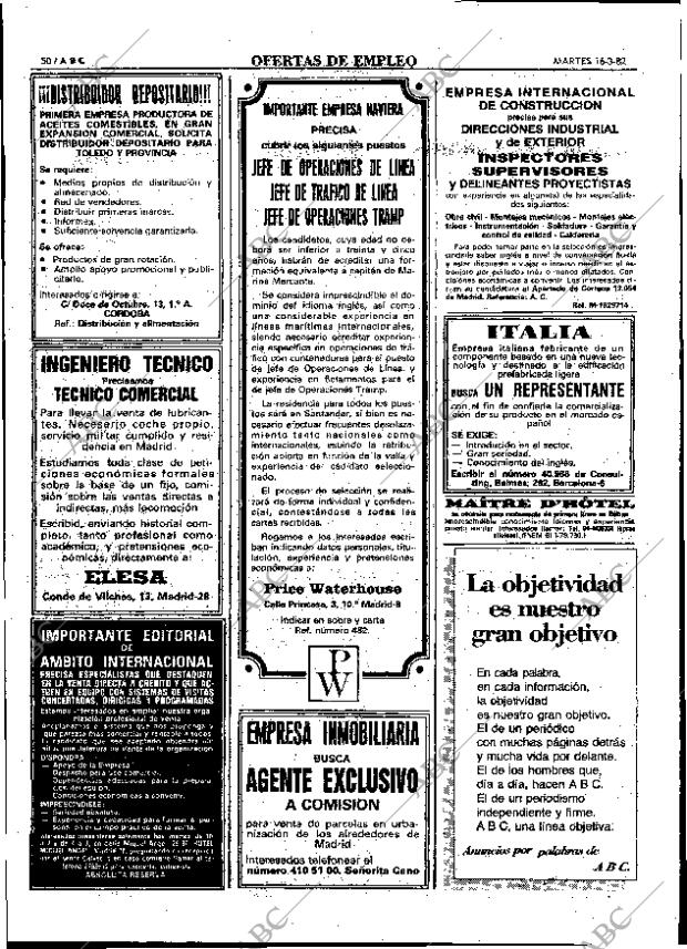 ABC MADRID 16-03-1982 página 58