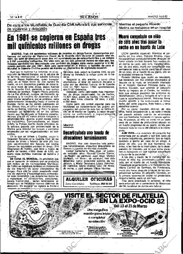 ABC MADRID 16-03-1982 página 60