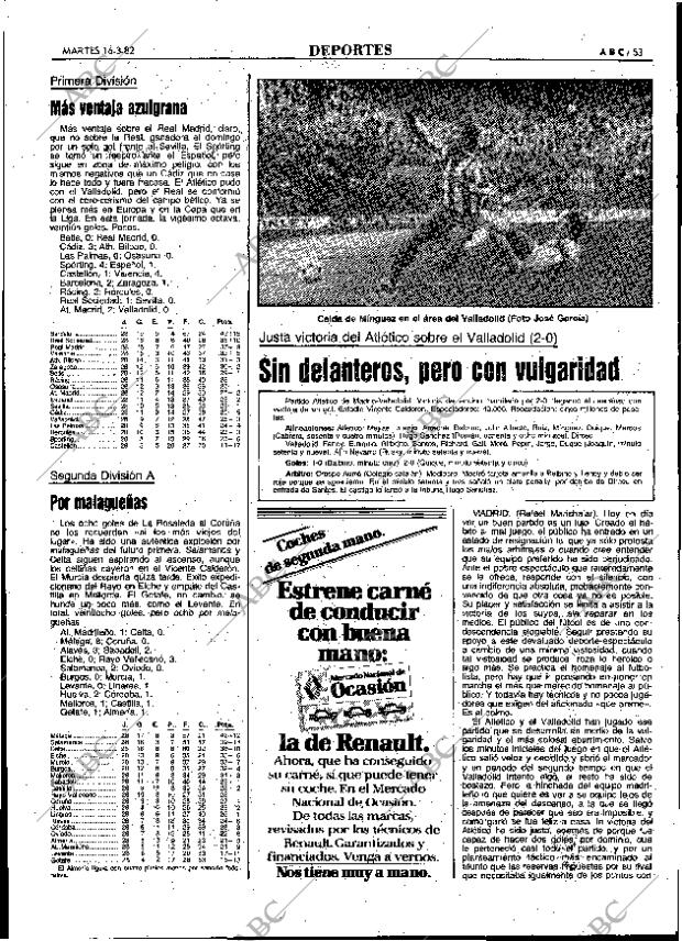 ABC MADRID 16-03-1982 página 61