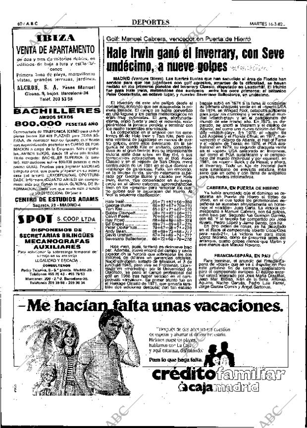 ABC MADRID 16-03-1982 página 68