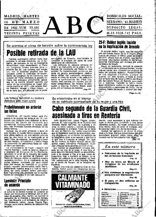 ABC MADRID 16-03-1982 página 9