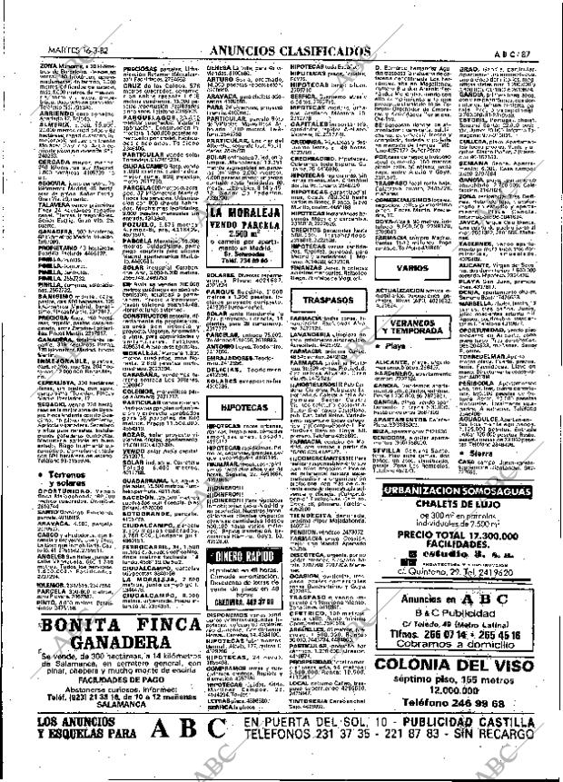 ABC MADRID 16-03-1982 página 95