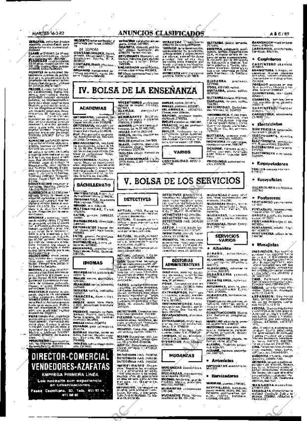 ABC MADRID 16-03-1982 página 97