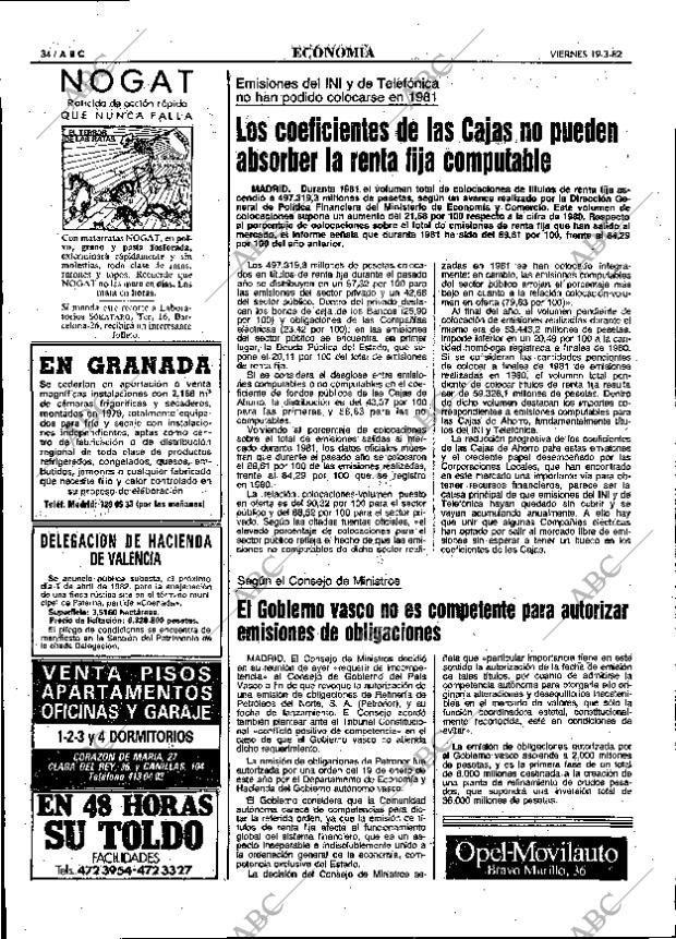 ABC MADRID 19-03-1982 página 42