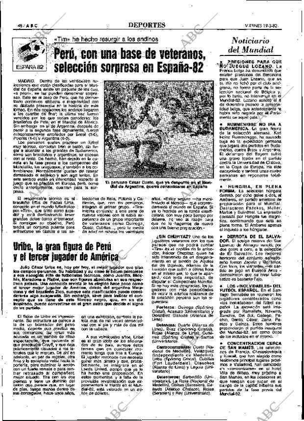 ABC MADRID 19-03-1982 página 56