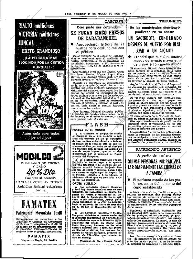 ABC SEVILLA 21-03-1982 página 18