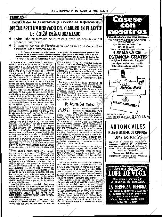 ABC SEVILLA 21-03-1982 página 19
