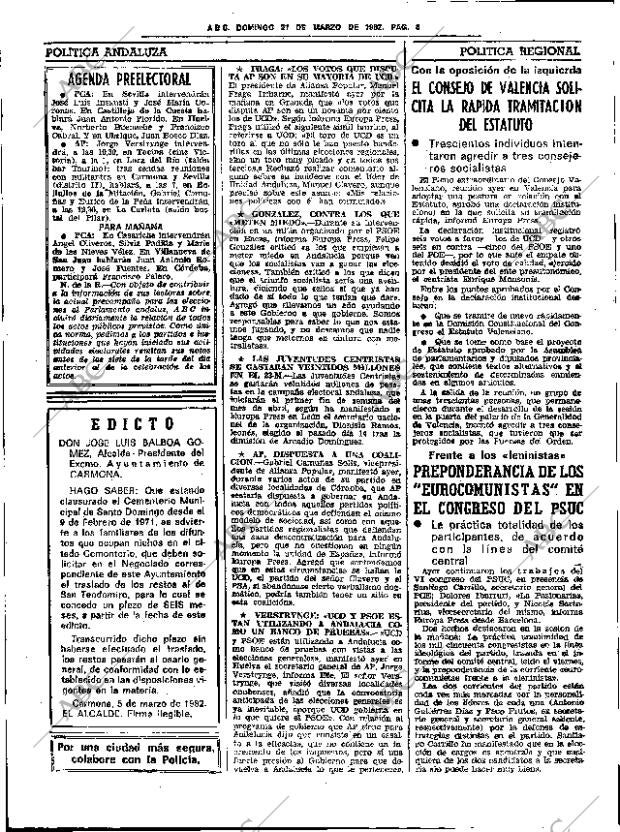 ABC SEVILLA 21-03-1982 página 22