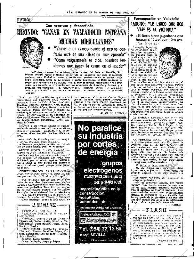 ABC SEVILLA 21-03-1982 página 57