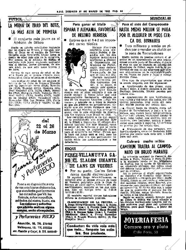 ABC SEVILLA 21-03-1982 página 58