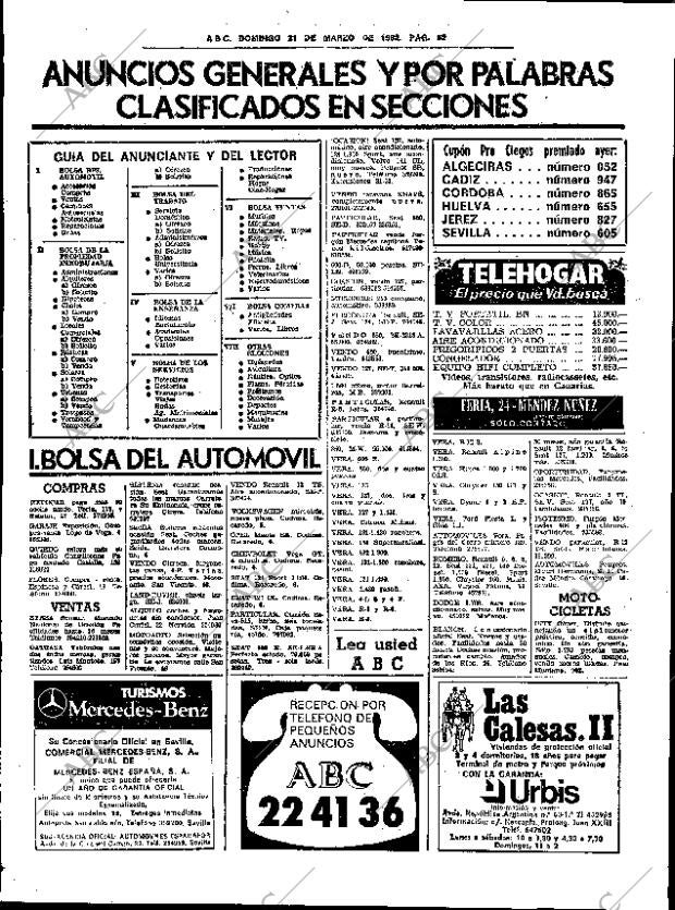 ABC SEVILLA 21-03-1982 página 66
