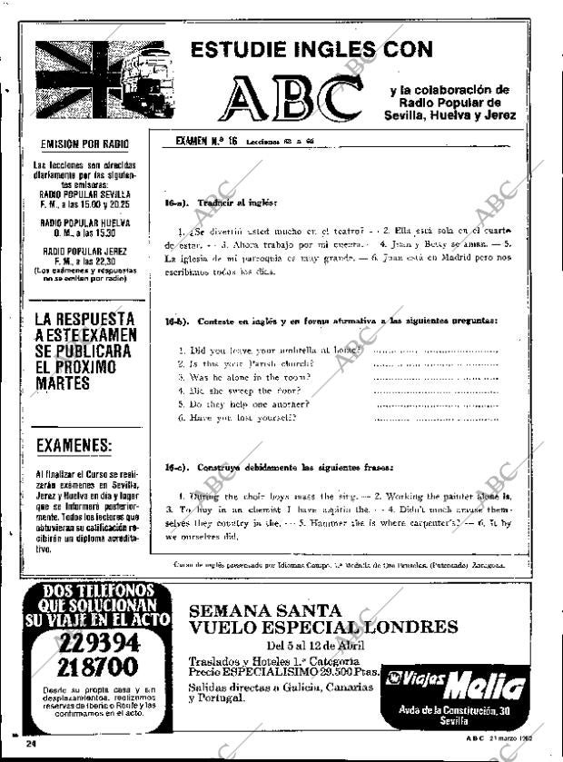 ABC SEVILLA 21-03-1982 página 88