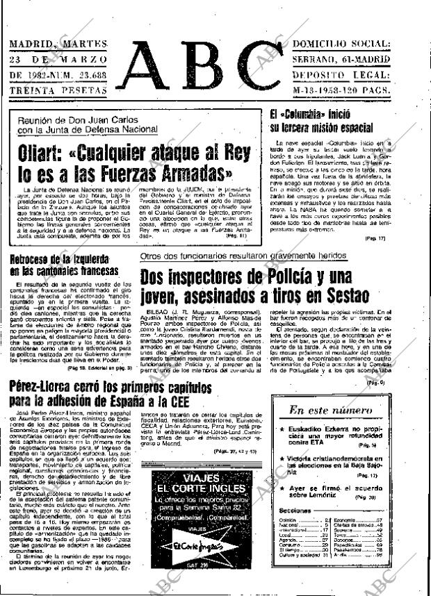 ABC MADRID 23-03-1982 página 13