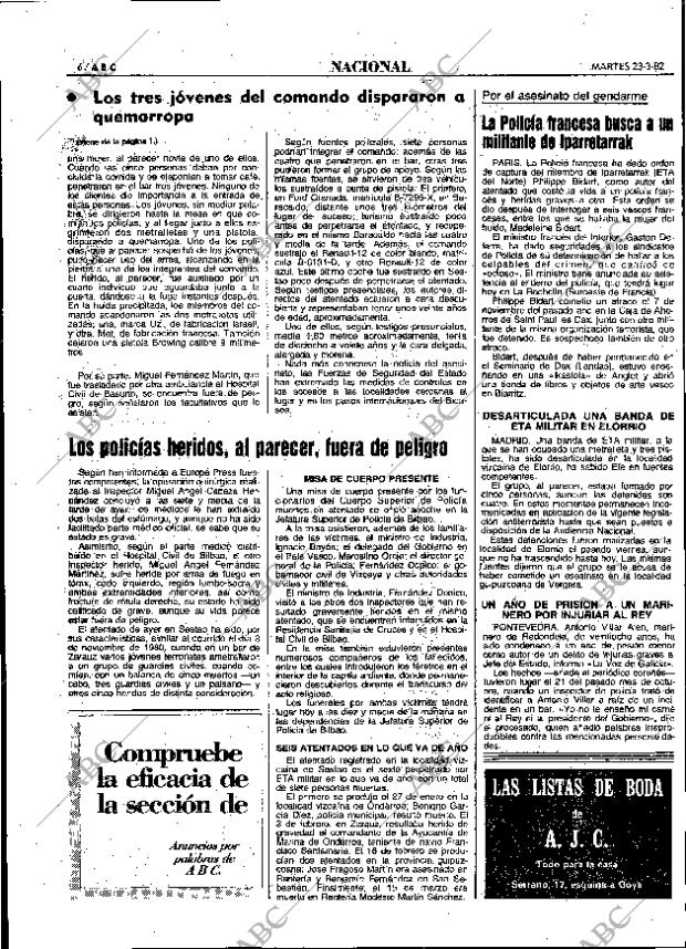 ABC MADRID 23-03-1982 página 18