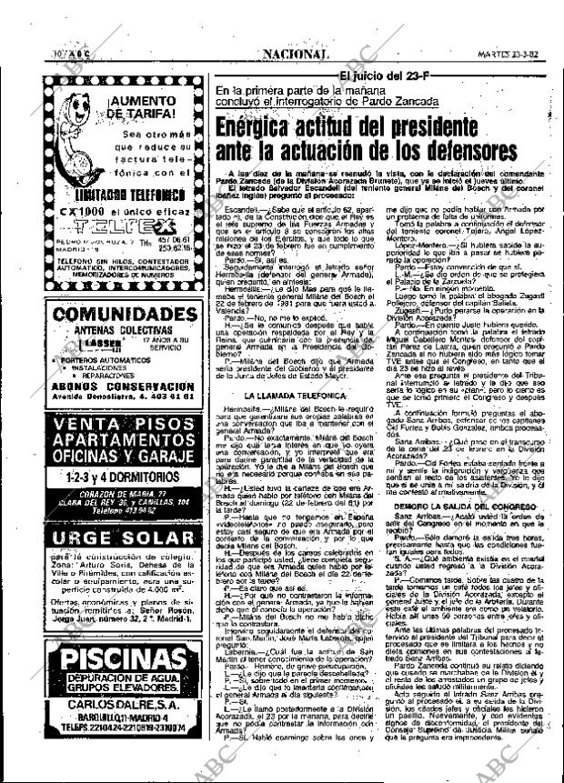 ABC MADRID 23-03-1982 página 22