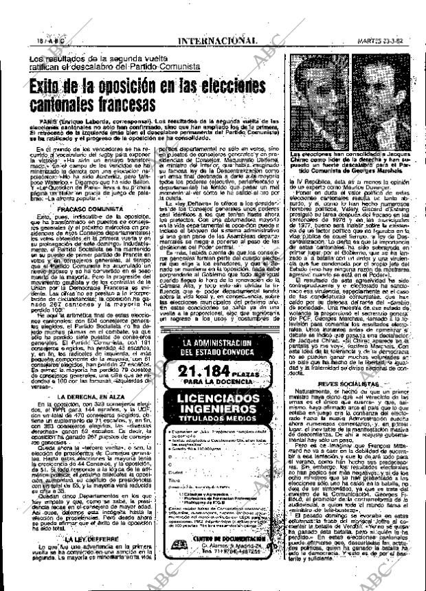 ABC MADRID 23-03-1982 página 30