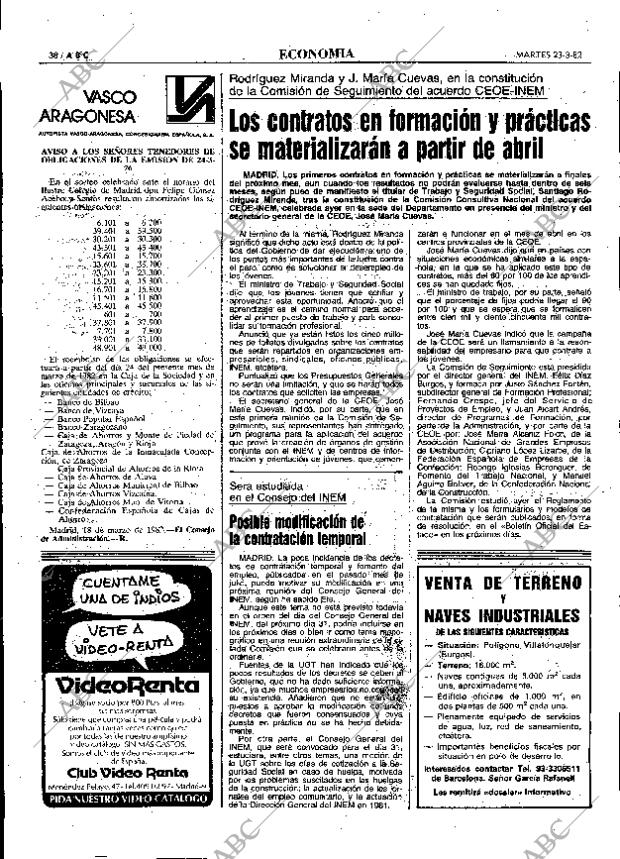 ABC MADRID 23-03-1982 página 50