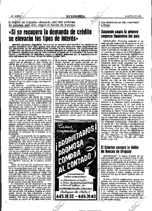 ABC MADRID 23-03-1982 página 52