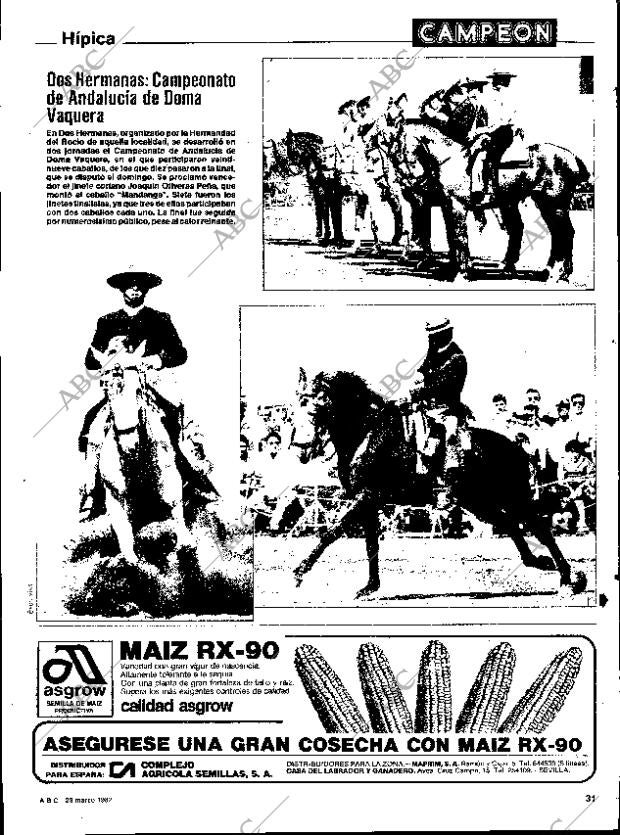 ABC SEVILLA 23-03-1982 página 111
