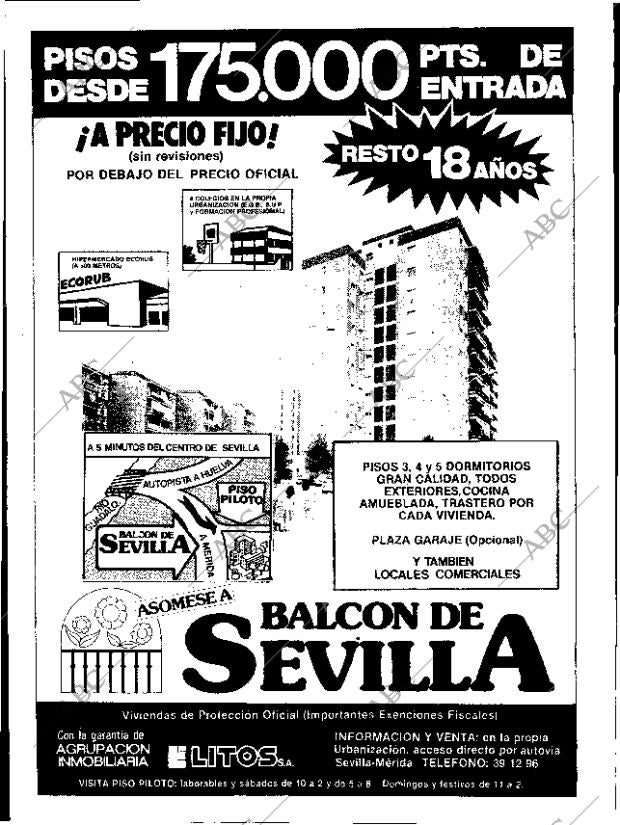 ABC SEVILLA 23-03-1982 página 18