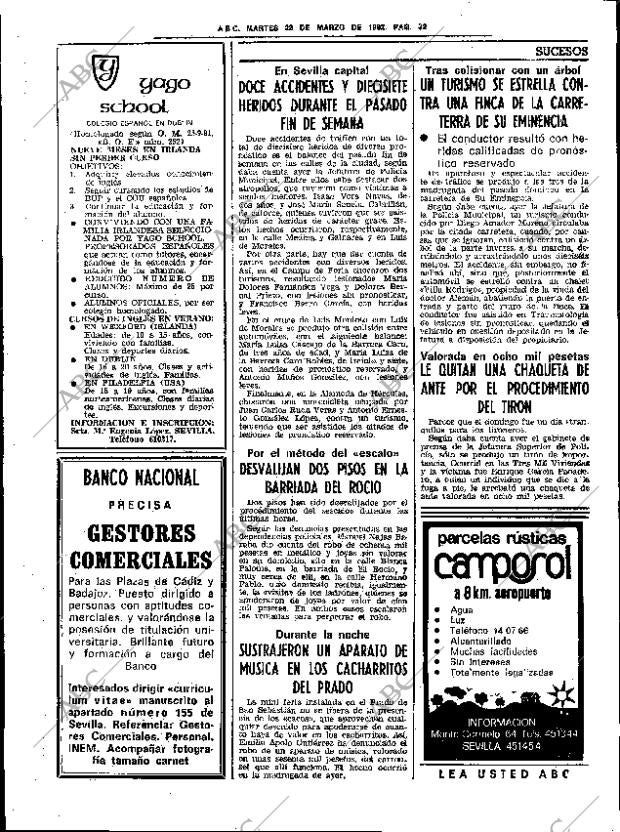 ABC SEVILLA 23-03-1982 página 52