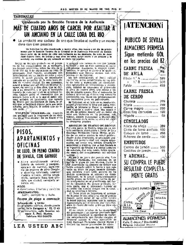 ABC SEVILLA 23-03-1982 página 57