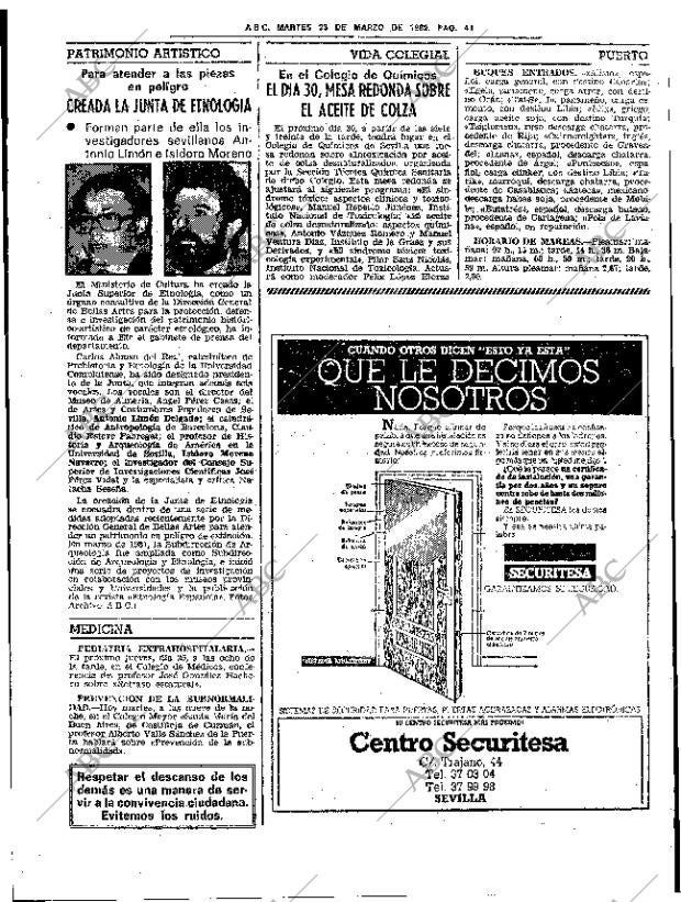 ABC SEVILLA 23-03-1982 página 61