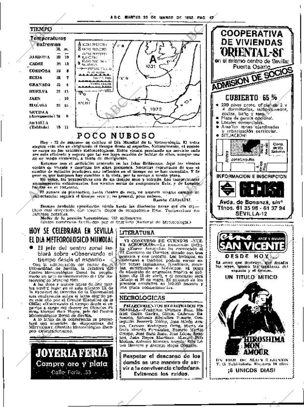 ABC SEVILLA 23-03-1982 página 67