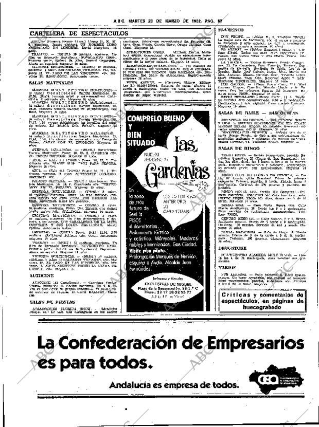 ABC SEVILLA 23-03-1982 página 87