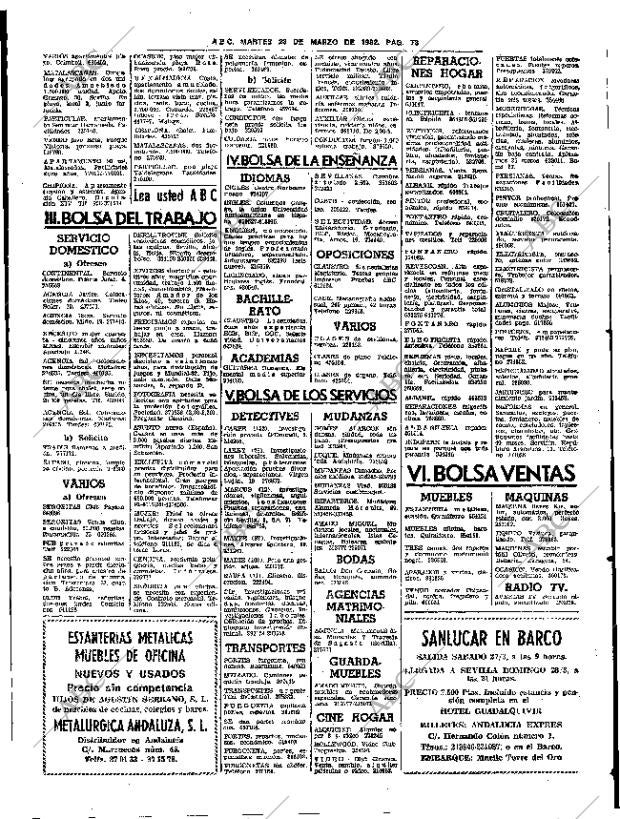 ABC SEVILLA 23-03-1982 página 93