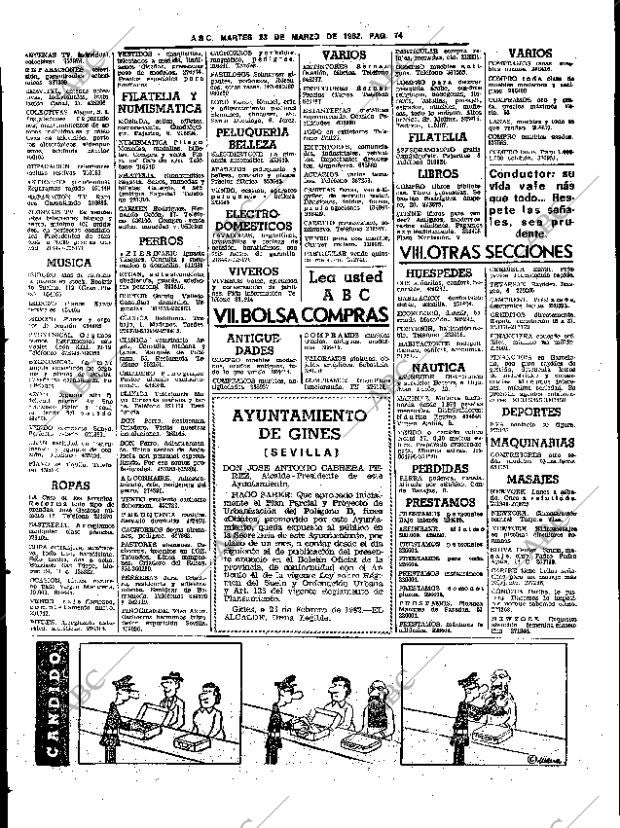 ABC SEVILLA 23-03-1982 página 94