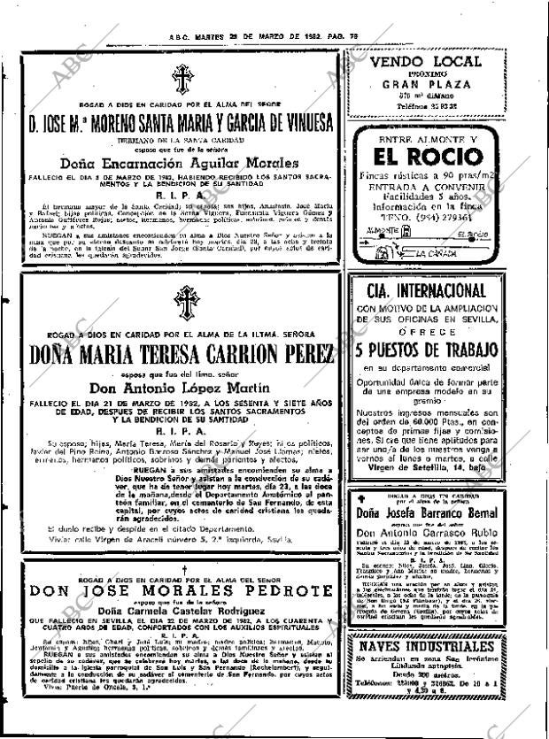 ABC SEVILLA 23-03-1982 página 98