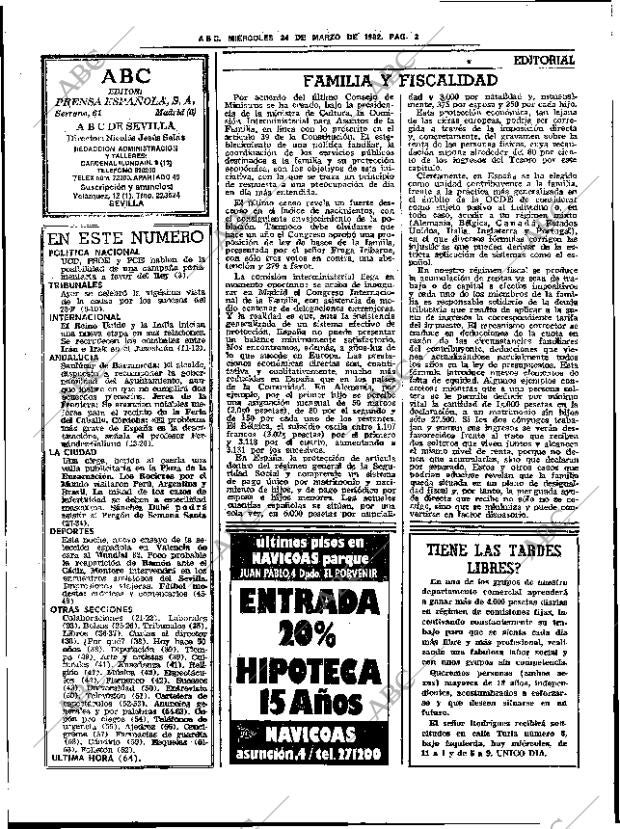 ABC SEVILLA 24-03-1982 página 14