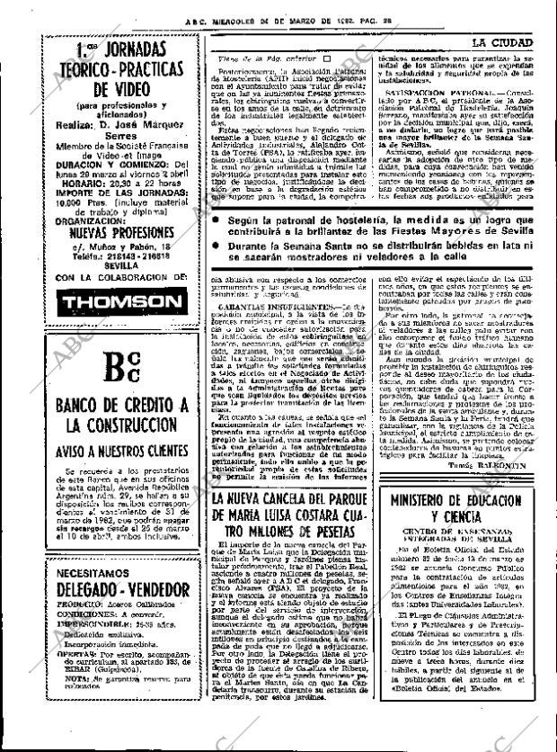 ABC SEVILLA 24-03-1982 página 40