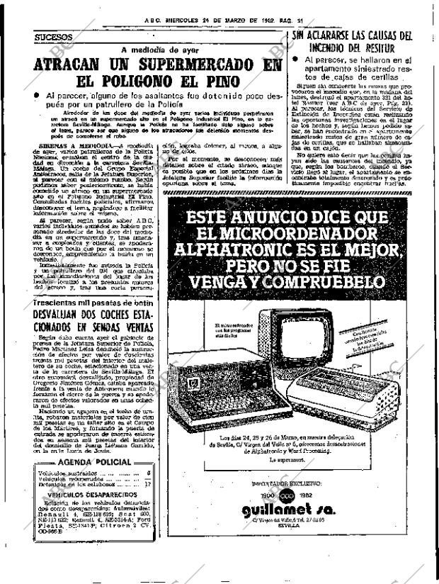 ABC SEVILLA 24-03-1982 página 43