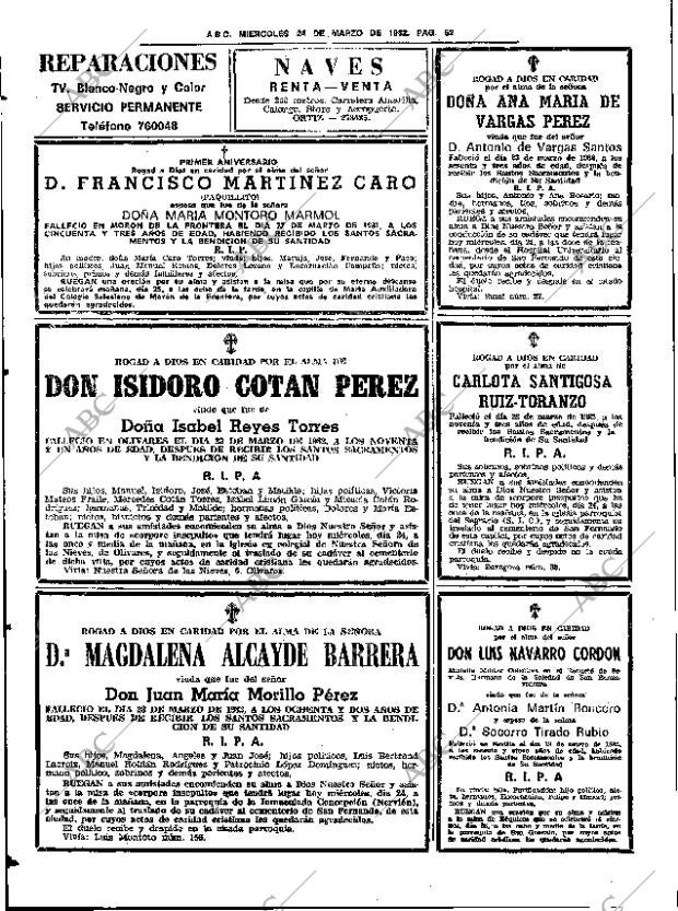 ABC SEVILLA 24-03-1982 página 74