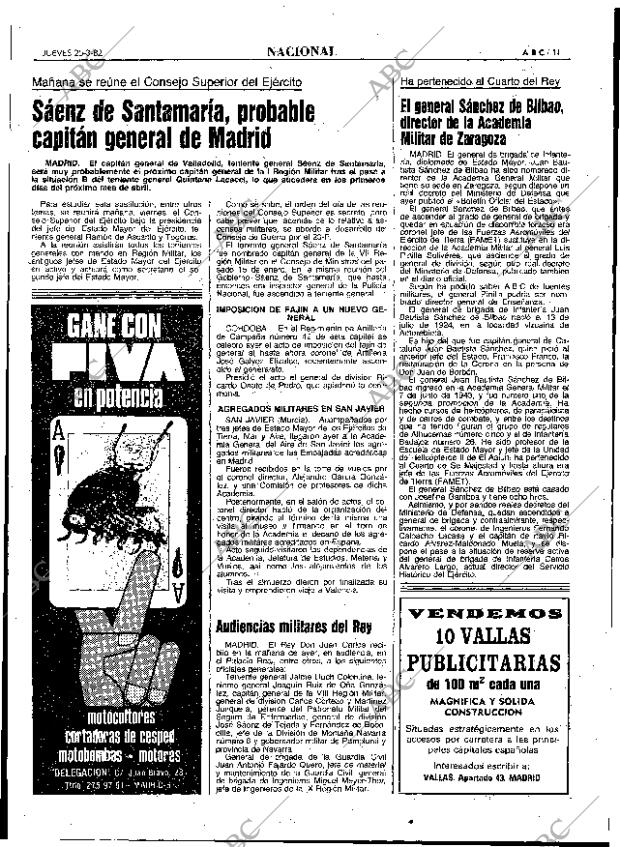 ABC MADRID 25-03-1982 página 19