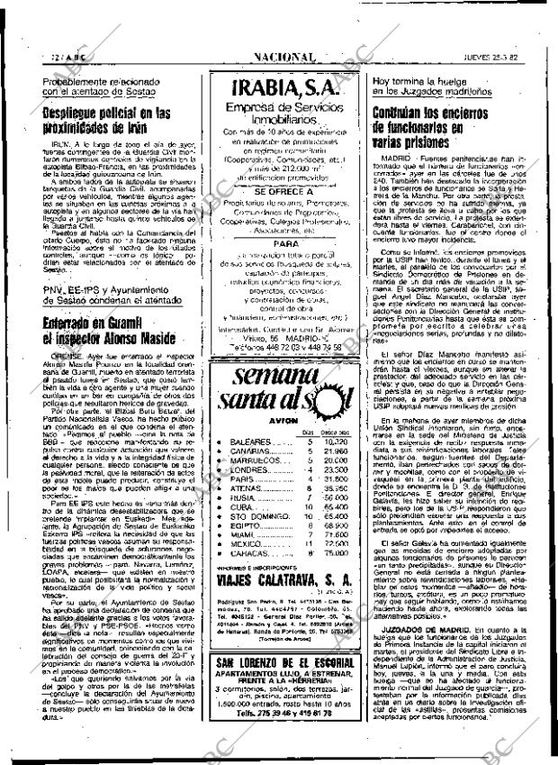 ABC MADRID 25-03-1982 página 20