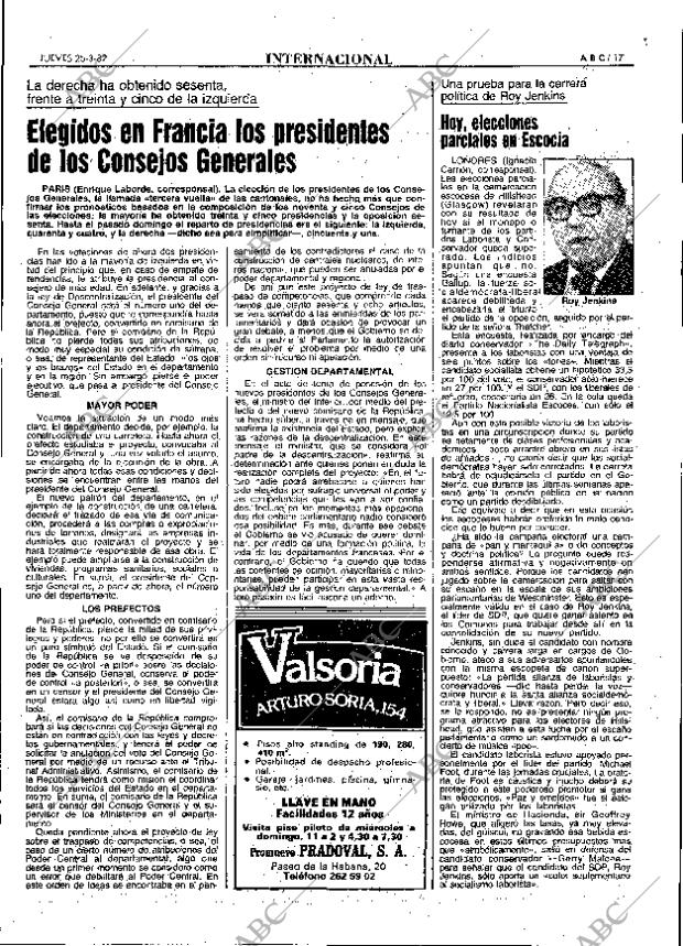 ABC MADRID 25-03-1982 página 25