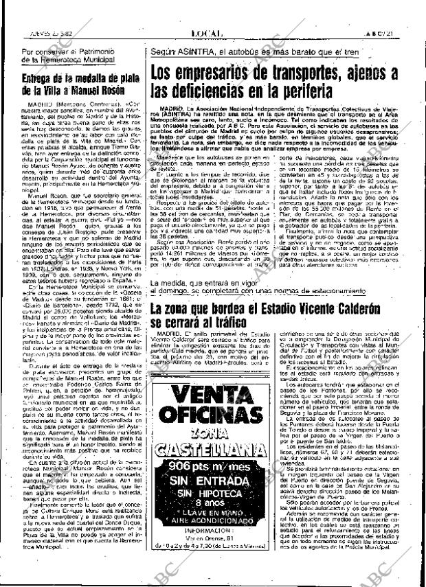 ABC MADRID 25-03-1982 página 29