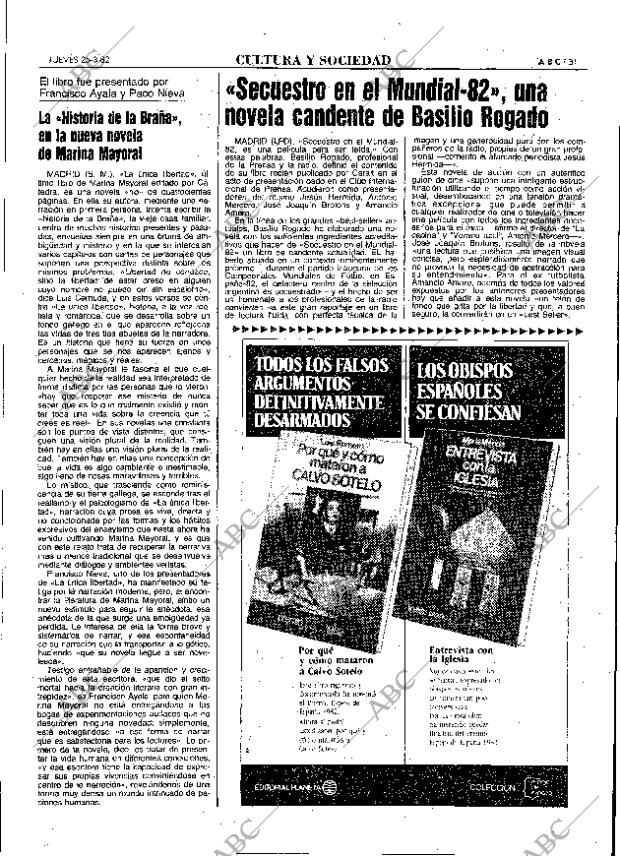 ABC MADRID 25-03-1982 página 39