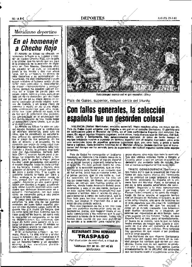 ABC MADRID 25-03-1982 página 58