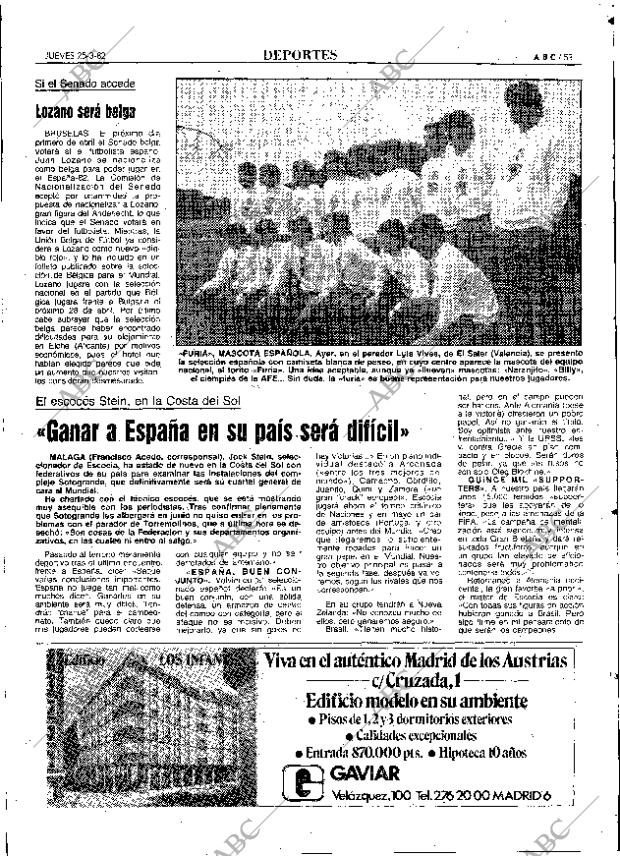 ABC MADRID 25-03-1982 página 61