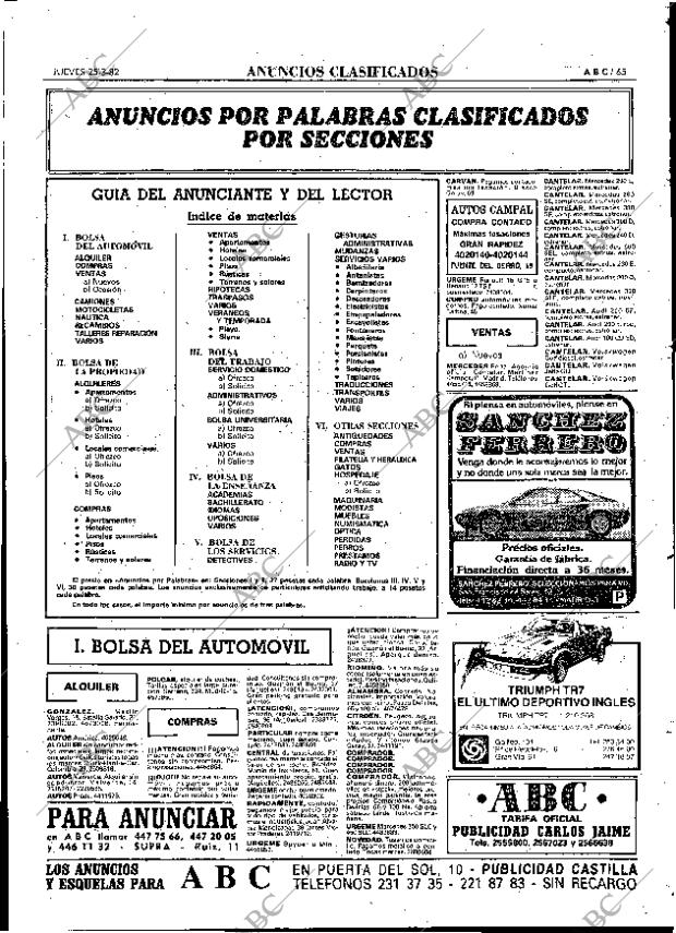 ABC MADRID 25-03-1982 página 73